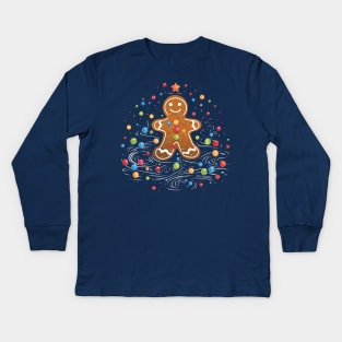 Gingerbread Kids Long Sleeve T-Shirt